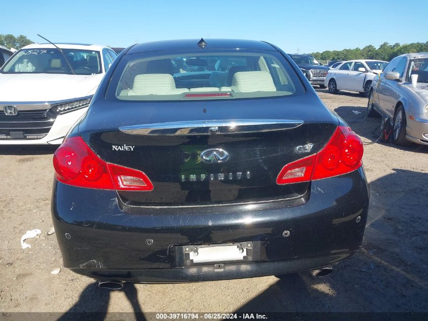 2011 Infiniti G37 Journey VIN: JN1CV6AP1BM510367 Lot: 39716794