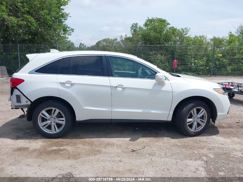 2013 Acura Rdx VIN: 5J8TB4H59DL014788 Lot: 39716799