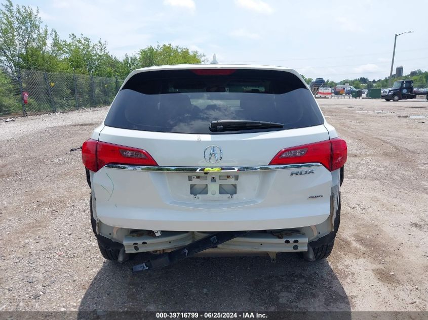 2013 Acura Rdx VIN: 5J8TB4H59DL014788 Lot: 39716799