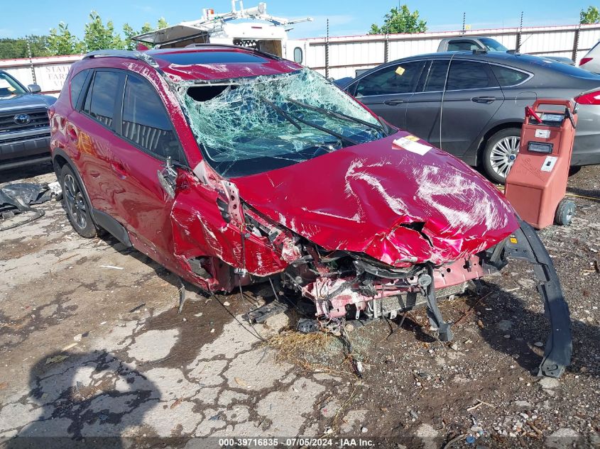 2016 Mazda Cx-5 Grand Touring VIN: JM3KE4DY0G0725102 Lot: 39716835