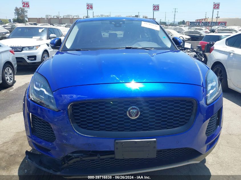 2018 Jaguar E-Pace R-Dynamic S/S VIN: SADFJ2FX8J1Z06615 Lot: 39716838