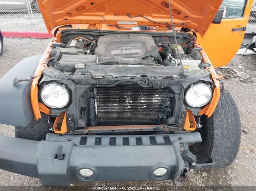 2012 Jeep Wrangler Unlimited Sport VIN: 1C4BJWDG5CL268478 Lot: 39716843