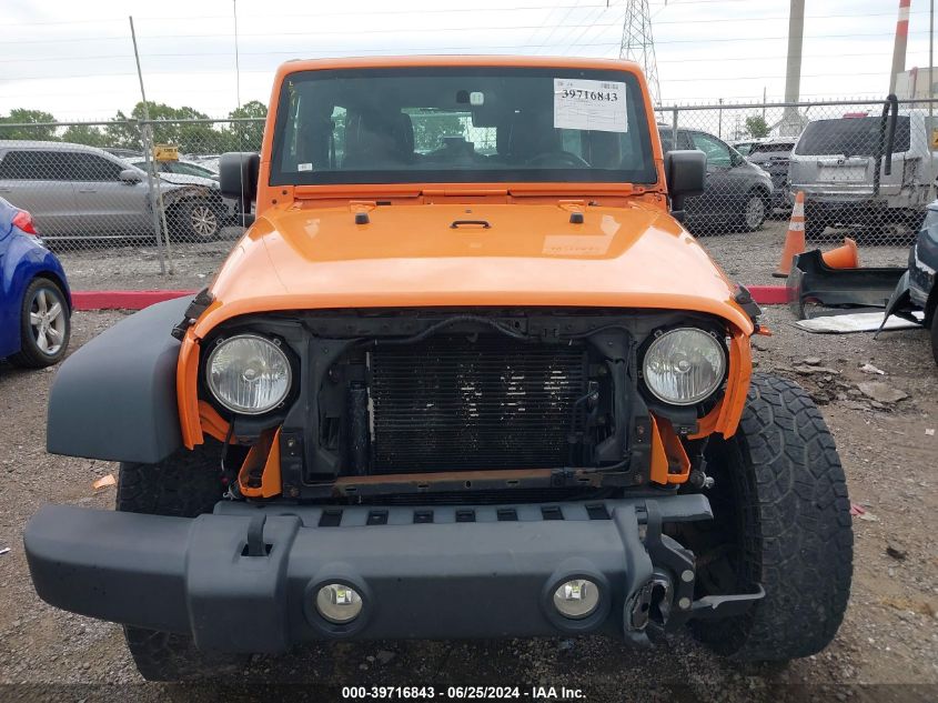 2012 Jeep Wrangler Unlimited Sport VIN: 1C4BJWDG5CL268478 Lot: 39716843