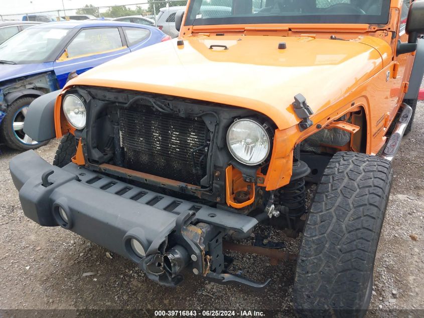 2012 Jeep Wrangler Unlimited Sport VIN: 1C4BJWDG5CL268478 Lot: 39716843