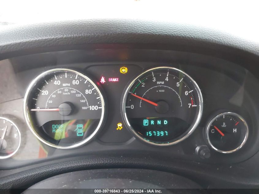 2012 Jeep Wrangler Unlimited Sport VIN: 1C4BJWDG5CL268478 Lot: 39716843