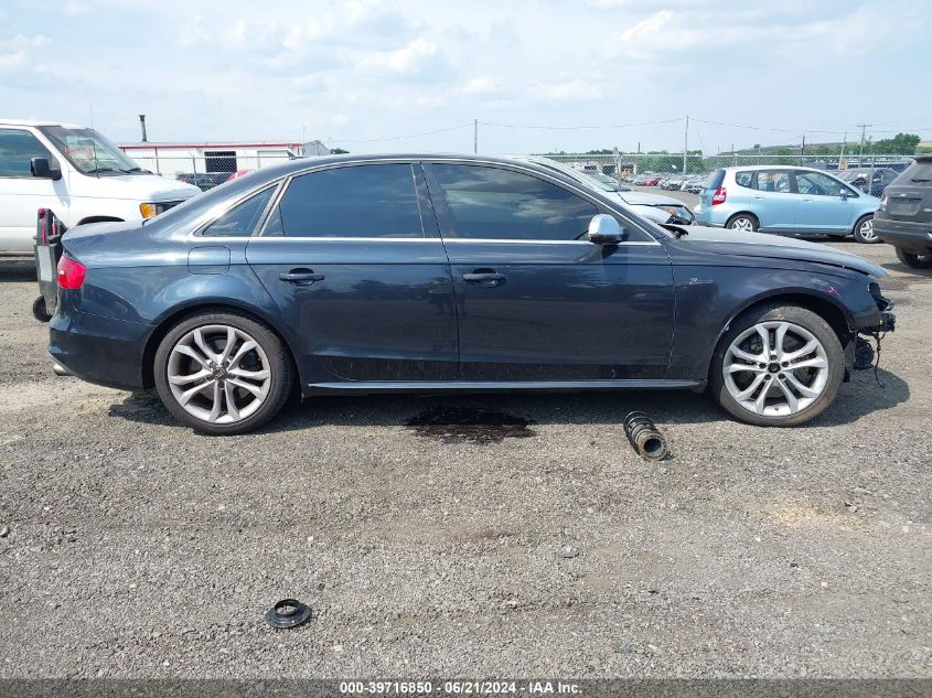 2013 Audi S4 3.0T Premium Plus VIN: WAUKGAFL2DA067479 Lot: 39716850