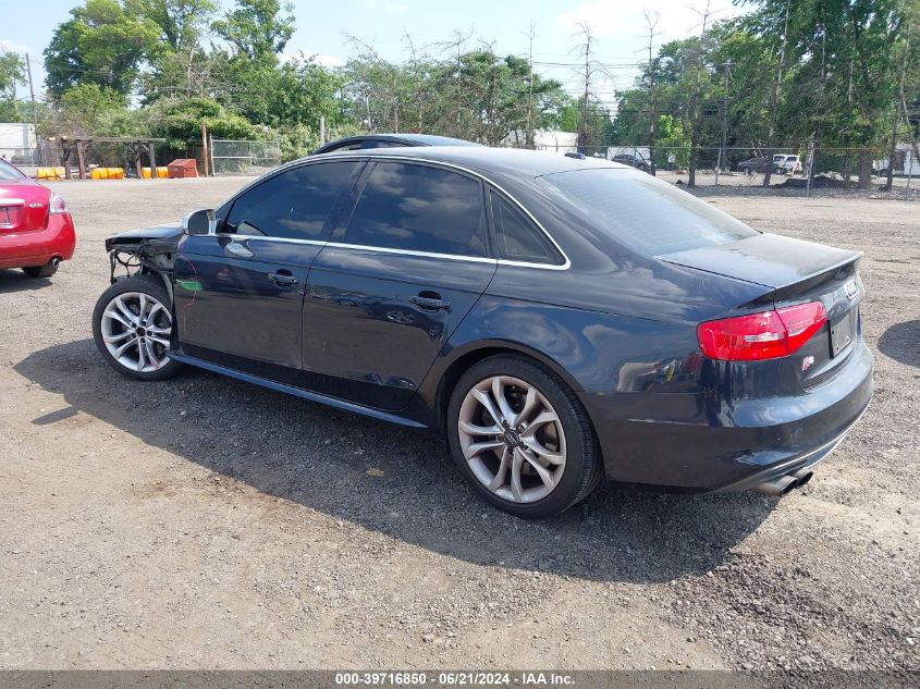 2013 Audi S4 3.0T Premium Plus VIN: WAUKGAFL2DA067479 Lot: 39716850