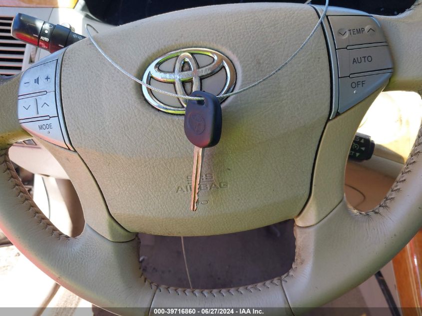 2007 Toyota Avalon Xls VIN: 4T1BK36B27U209459 Lot: 39716860