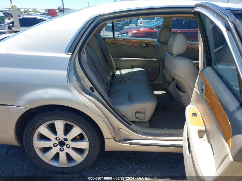 2007 Toyota Avalon Xls VIN: 4T1BK36B27U209459 Lot: 39716860