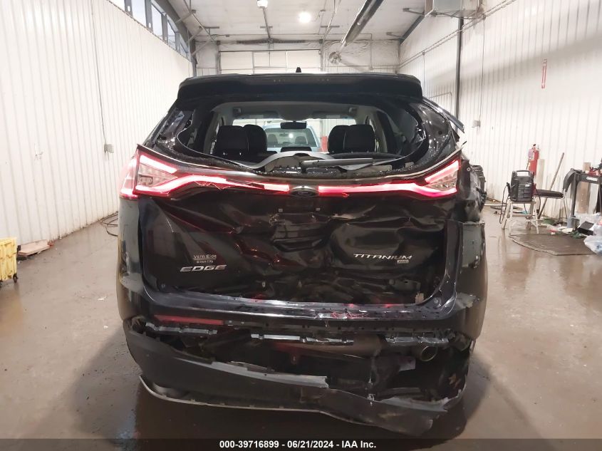2018 Ford Edge Titanium VIN: 2FMPK4K82JBC14406 Lot: 39716899