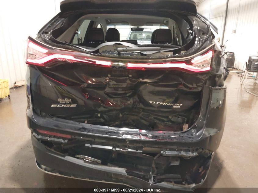 2018 Ford Edge Titanium VIN: 2FMPK4K82JBC14406 Lot: 39716899