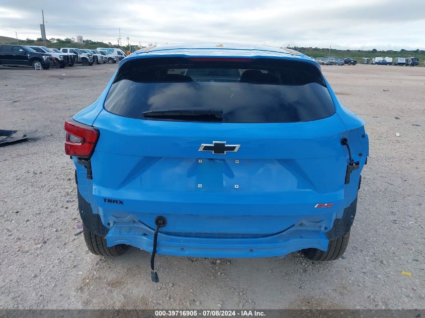 2024 Chevrolet Trax Fwd 2Rs VIN: KL77LJE28RC183551 Lot: 39716905