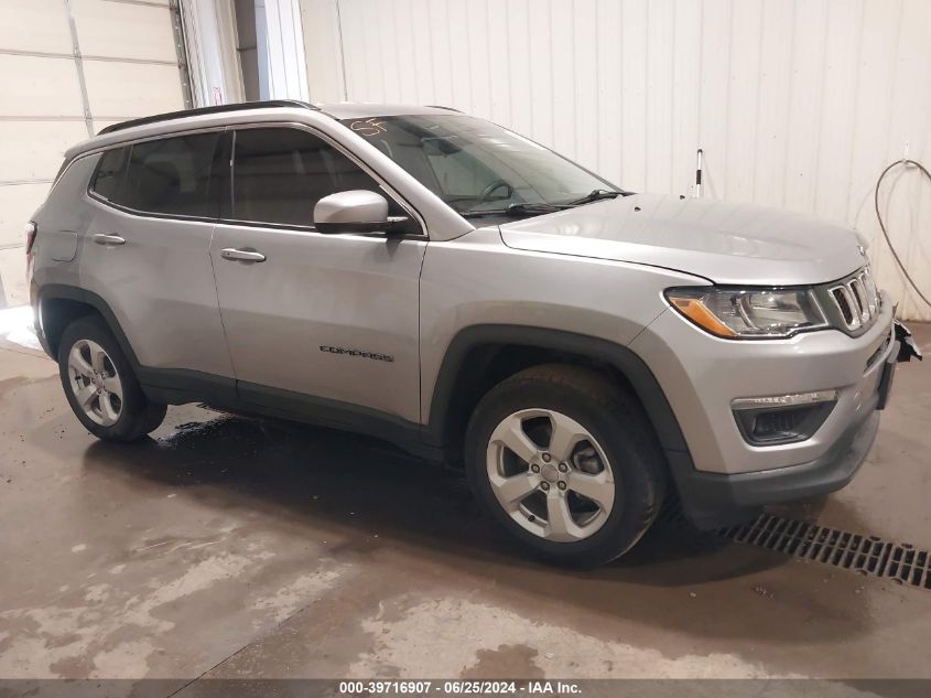 2019 JEEP COMPASS LATITUDE 4X4 - 3C4NJDBB0KT648369