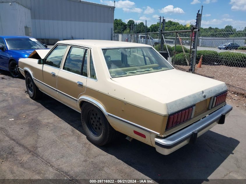 OE92B153824 1980 Ford Fairmont