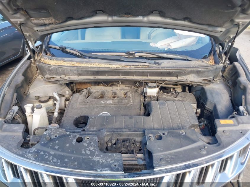 2009 Nissan Murano Le VIN: JN8AZ18W19W138038 Lot: 39716928