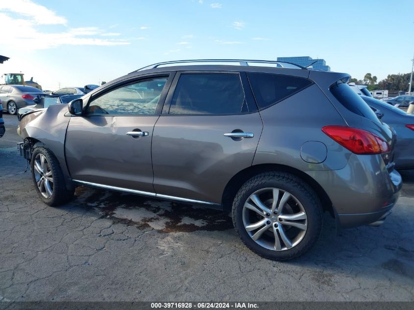 2009 Nissan Murano Le VIN: JN8AZ18W19W138038 Lot: 39716928