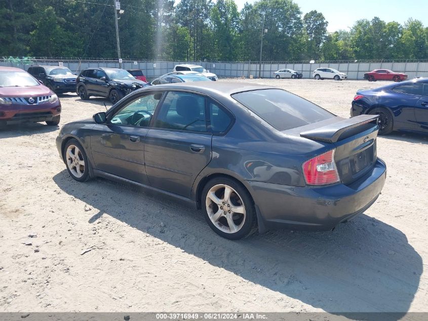 4S3BL626X77211440 | 2007 SUBARU LEGACY