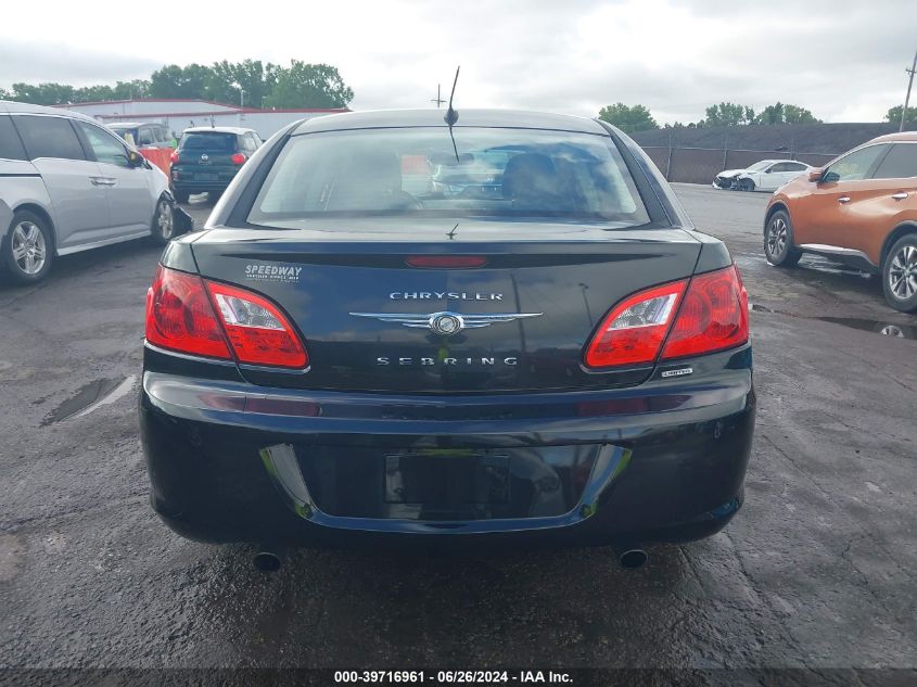 2010 Chrysler Sebring Limited VIN: 1C3CC5FV8AN148992 Lot: 39716961