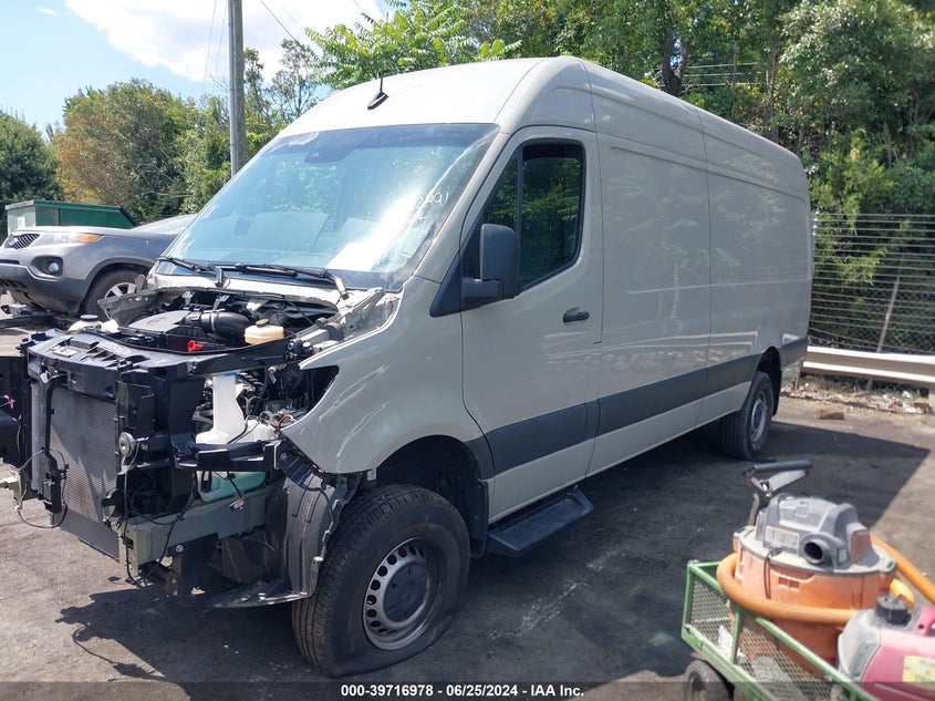 2023 MERCEDES-BENZ SPRINTER 2500 HIGH ROOF 4-CYL DIESEL HO VIN: W1Y4NCVY3PT124772