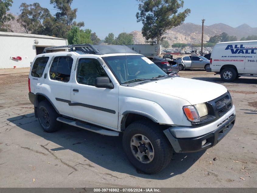 2000 Nissan Xterra Se/Xe VIN: 5N1ED28Y4YC531420 Lot: 39716982