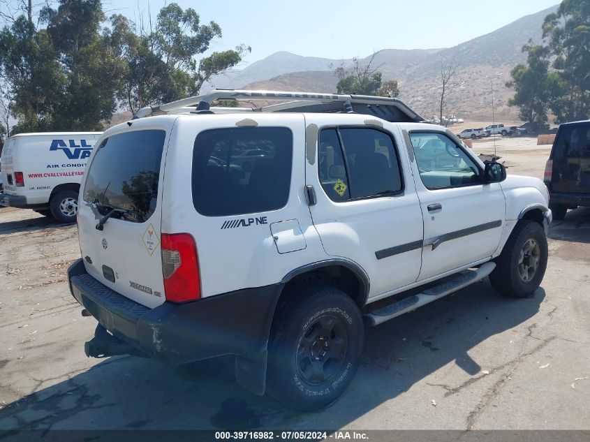 2000 Nissan Xterra Se/Xe VIN: 5N1ED28Y4YC531420 Lot: 39716982