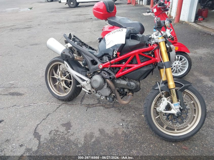 2009 Ducati Monster 1100/Base/S VIN: ZDM1RACPX9B015555 Lot: 39716988