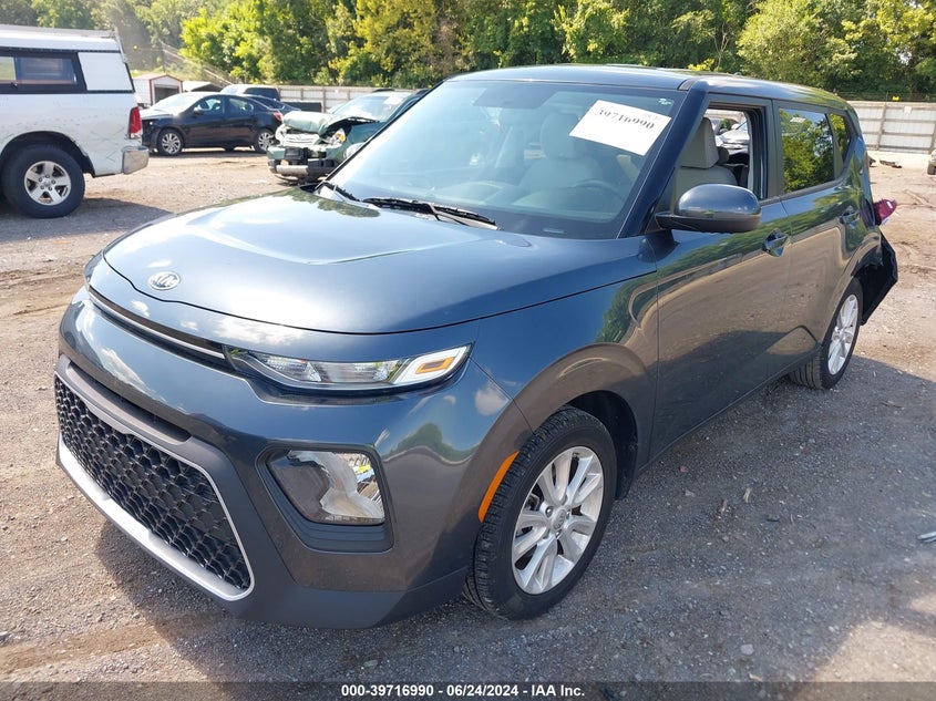 2020 Kia Soul Lx VIN: KNDJ23AU2L7087591 Lot: 39716990