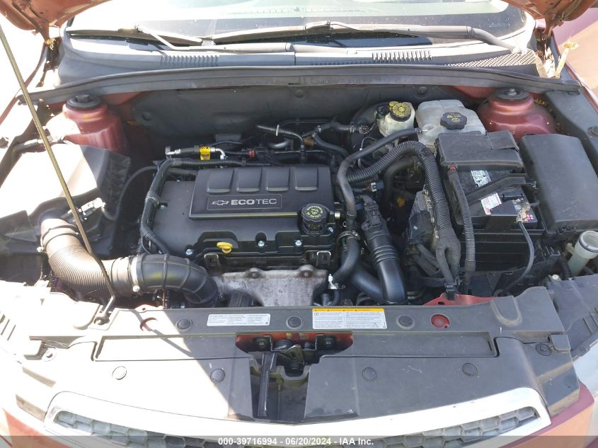 2013 Chevrolet Cruze 1Lt Auto VIN: 1G1PC5SB3D7166116 Lot: 39716994