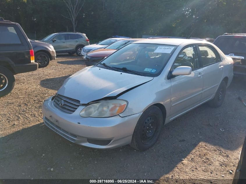 2T1BR38E34C279150 | 2004 TOYOTA COROLLA