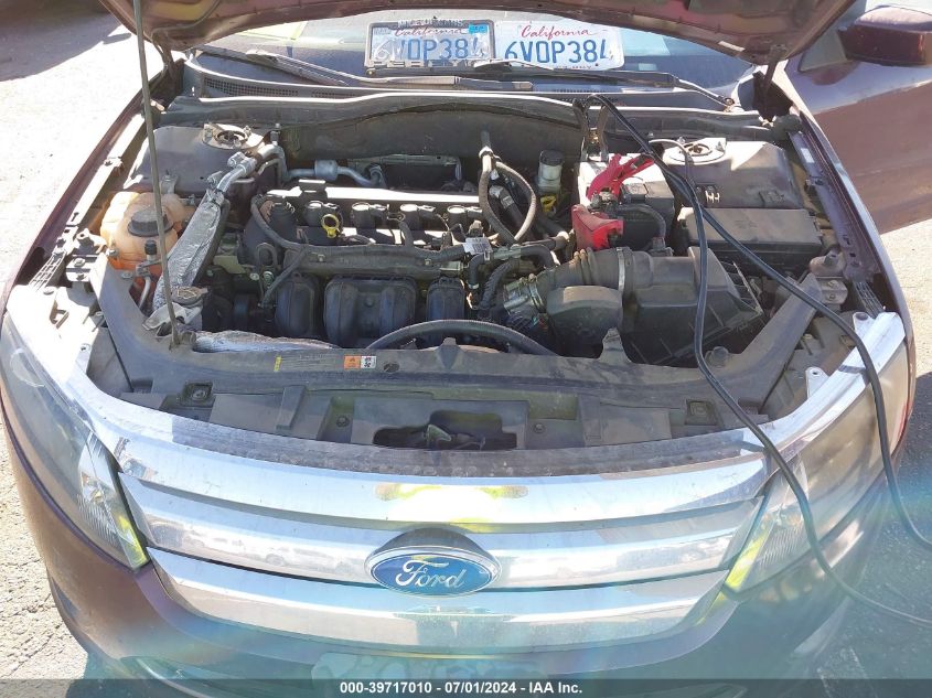 2012 Ford Fusion Se VIN: 3FAHP0HA7CR251619 Lot: 39717010