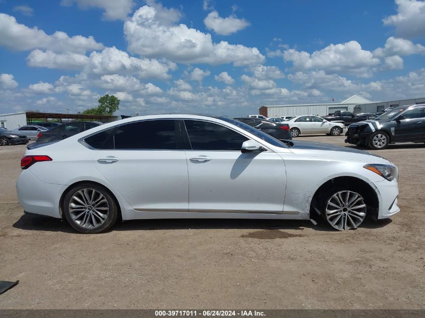 2017 Genesis G80 3.8 VIN: KMHGN4JE4HU172484 Lot: 39717011