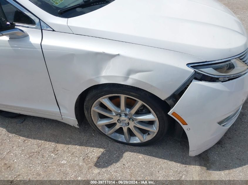 2016 Lincoln Mkz VIN: 3LN6L2GK0GR623743 Lot: 39717014