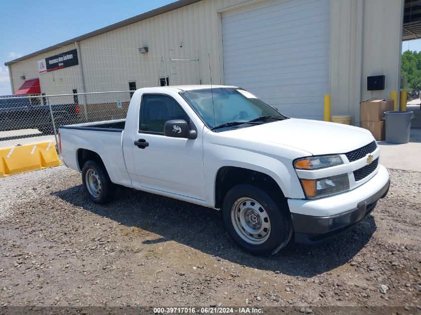 2012 Chevrolet Colorado Work Truck VIN: 1GCCSBF91C8158071 Lot: 39717016