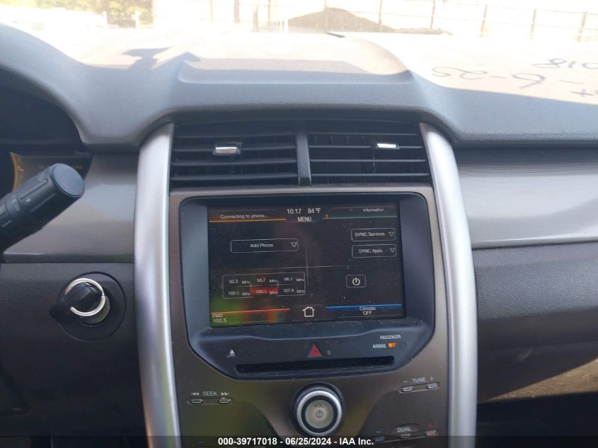 2012 Ford Edge Sel VIN: 2FMDK3JC5CBA34469 Lot: 39717018