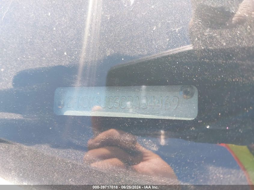 2012 Ford Edge Sel VIN: 2FMDK3JC5CBA34469 Lot: 39717018