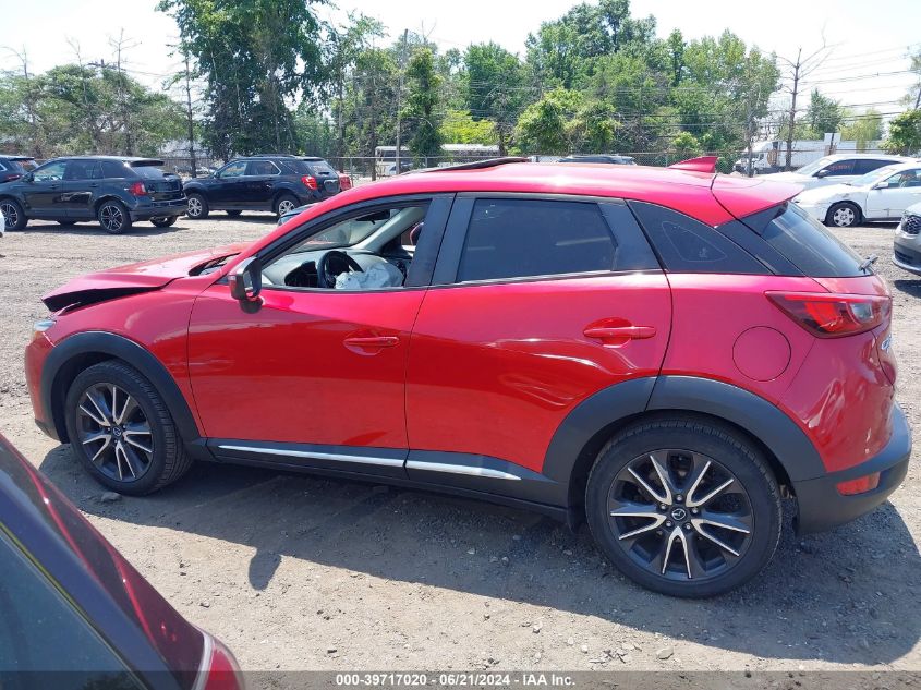 2018 Mazda Cx-3 Grand Touring VIN: JM1DKFD79J0306203 Lot: 39717020