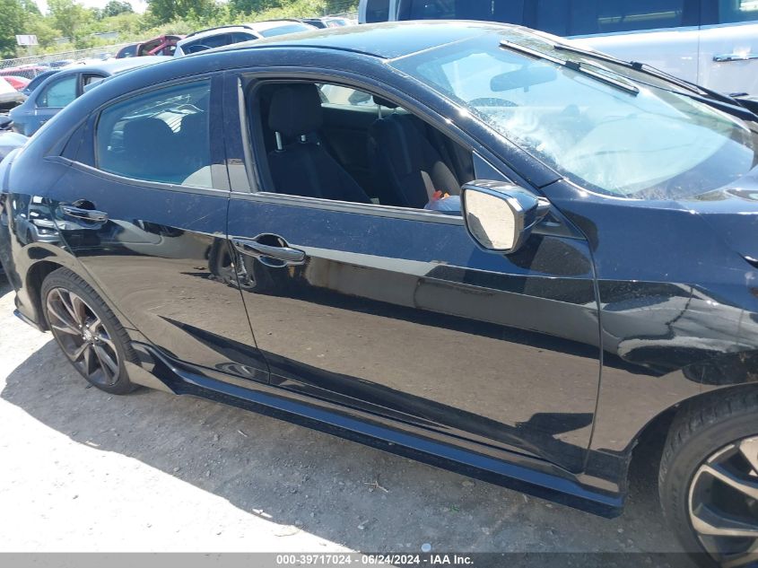 2019 Honda Civic Sport VIN: SHHFK7H49KU224021 Lot: 39717024