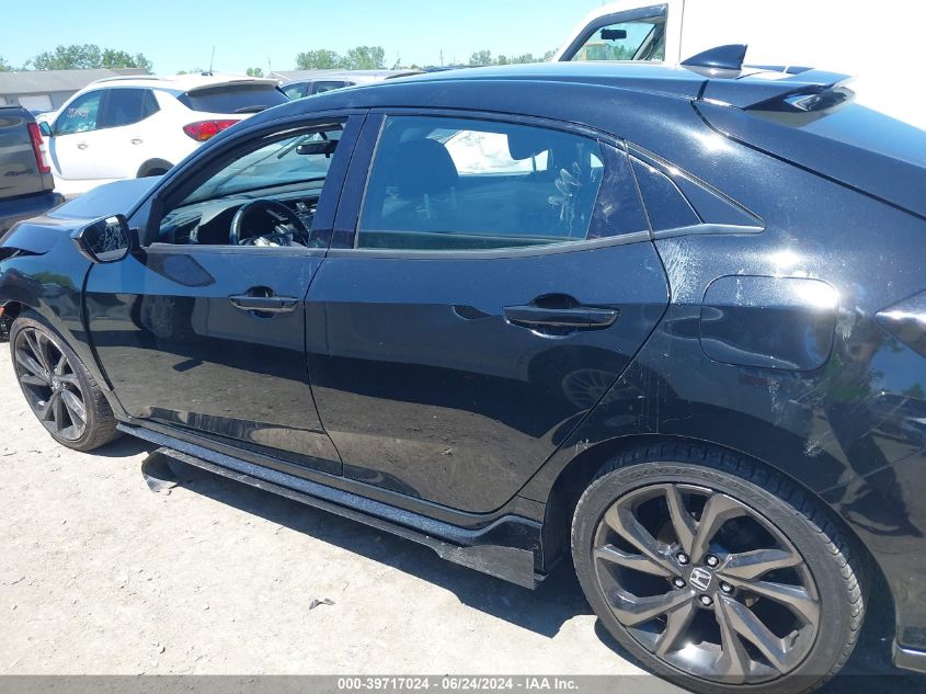 2019 Honda Civic Sport VIN: SHHFK7H49KU224021 Lot: 39717024