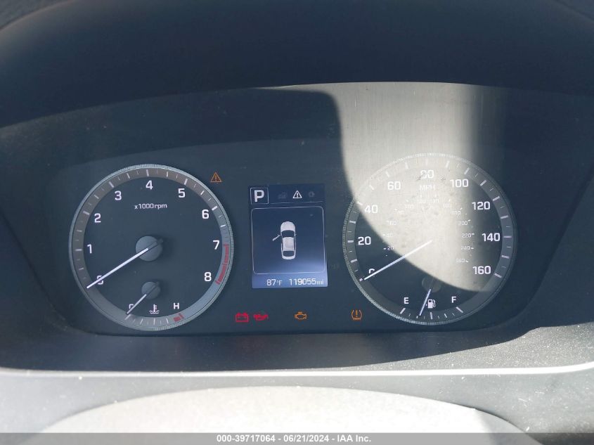 2015 Hyundai Sonata Se VIN: 5NPE24AF4FH071384 Lot: 39717064