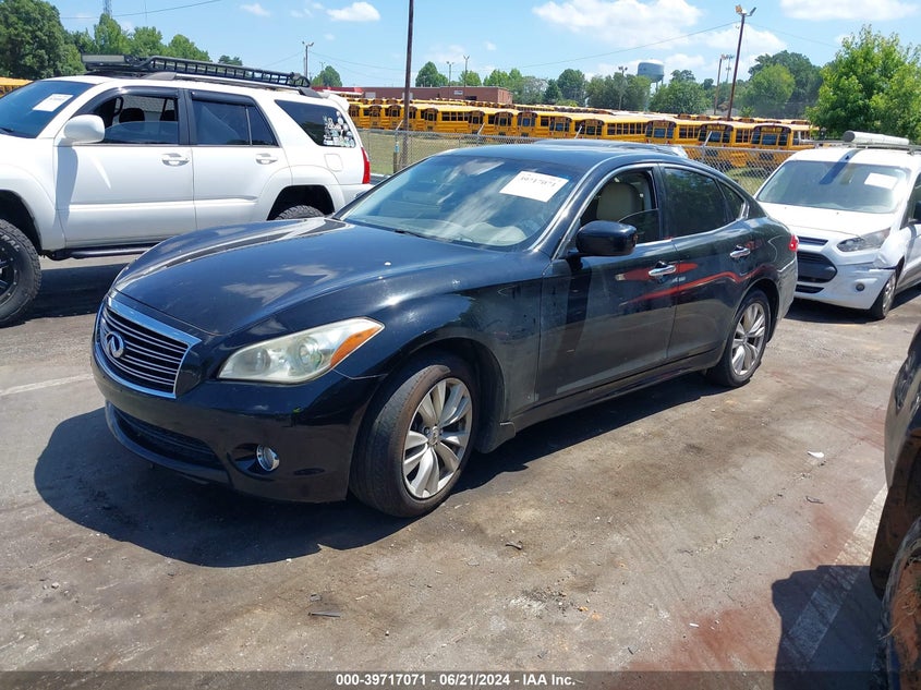 2011 Infiniti M37X VIN: JN1BY1AR5BM374252 Lot: 39717071