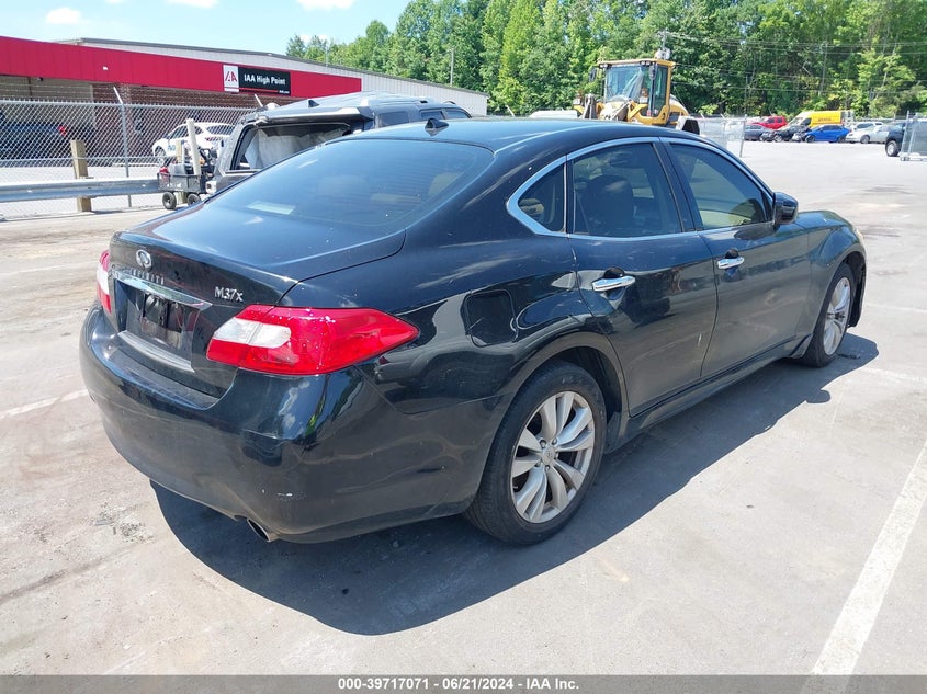 2011 Infiniti M37X VIN: JN1BY1AR5BM374252 Lot: 39717071