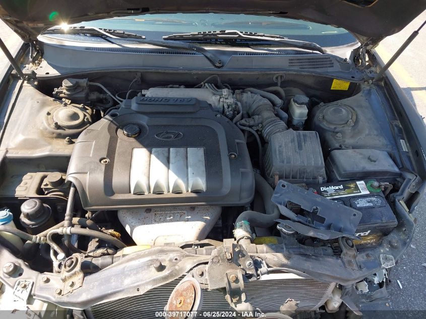 2003 Hyundai Sonata VIN: KMHWF25S53A756352 Lot: 39717077