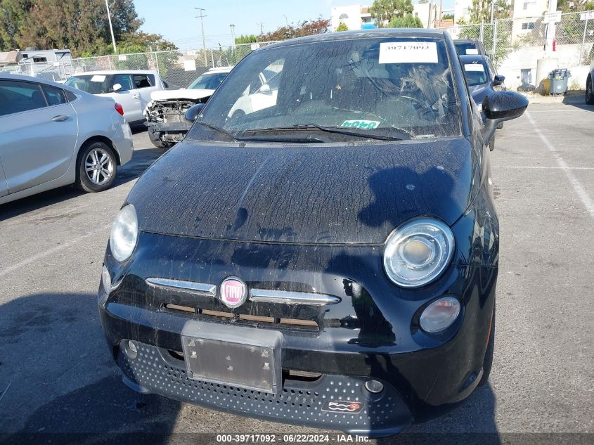 2015 Fiat 500E Battery Electric VIN: 3C3CFFGE5FT527421 Lot: 39717092