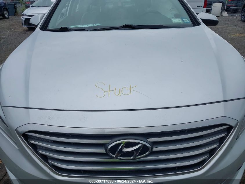 2017 Hyundai Sonata VIN: 5NPE24AF1HH520362 Lot: 39717098