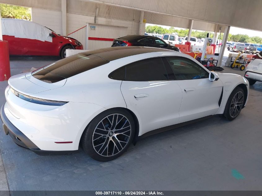 2021 Porsche Taycan VIN: WP0AA2Y12MSA13758 Lot: 39717110