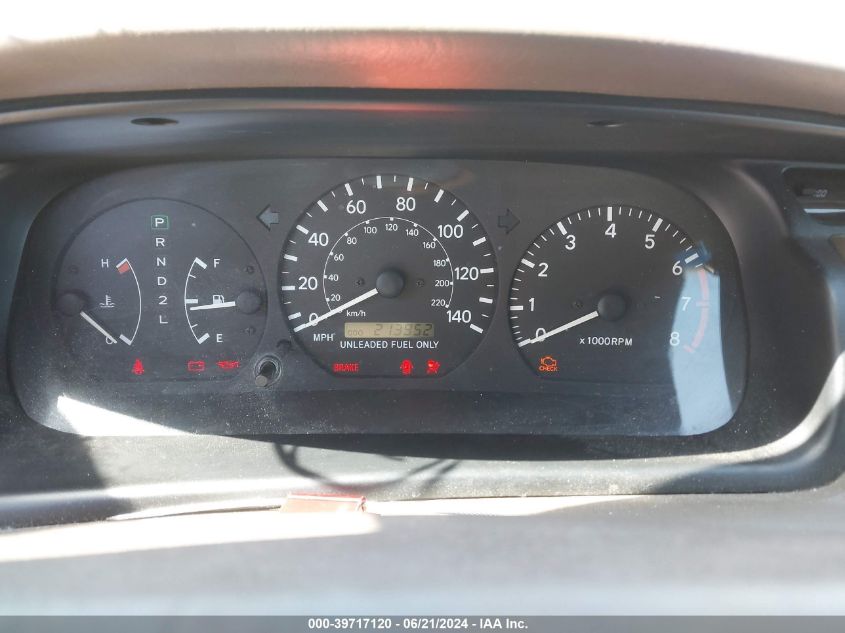 1999 Toyota Camry Le VIN: JT2BG22K8X0273978 Lot: 39717120