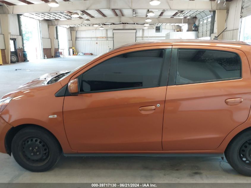 2019 Mitsubishi Mirage Rf VIN: ML32A3HJ1KH015568 Lot: 39717130