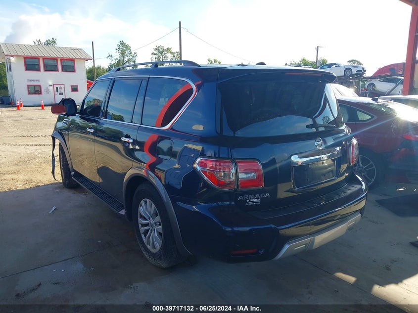 2018 Nissan Armada Sv/Sl/Platinum VIN: JN8AY2NDXJ9051477 Lot: 39717132