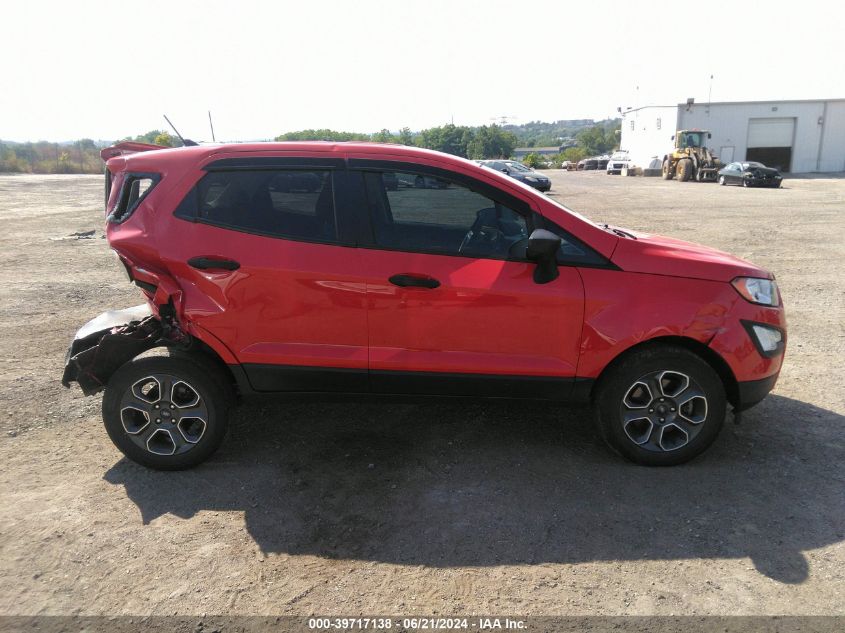 2021 Ford Ecosport S VIN: MAJ6S3FL8MC418727 Lot: 39717138