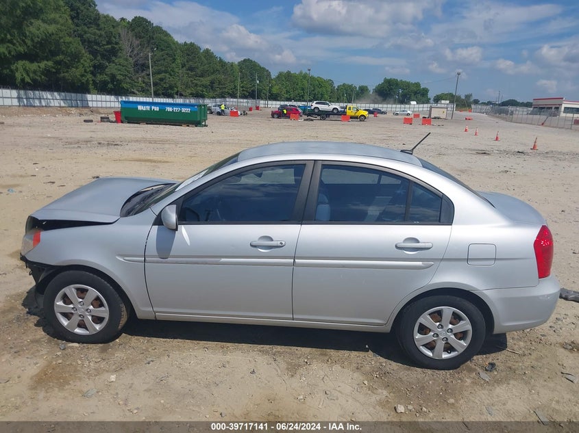 2011 Hyundai Accent Gls VIN: KMHCN4AC6BU542306 Lot: 39717141